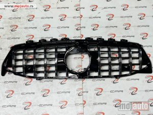 Glavna slika - Gril maska W117 za Mercedes Benz GT silver - MojAuto
