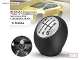NOVI: delovi  Kozna rucica menjaca 6 brzina RENAULT Clio,Megane,Scenic,Trafic