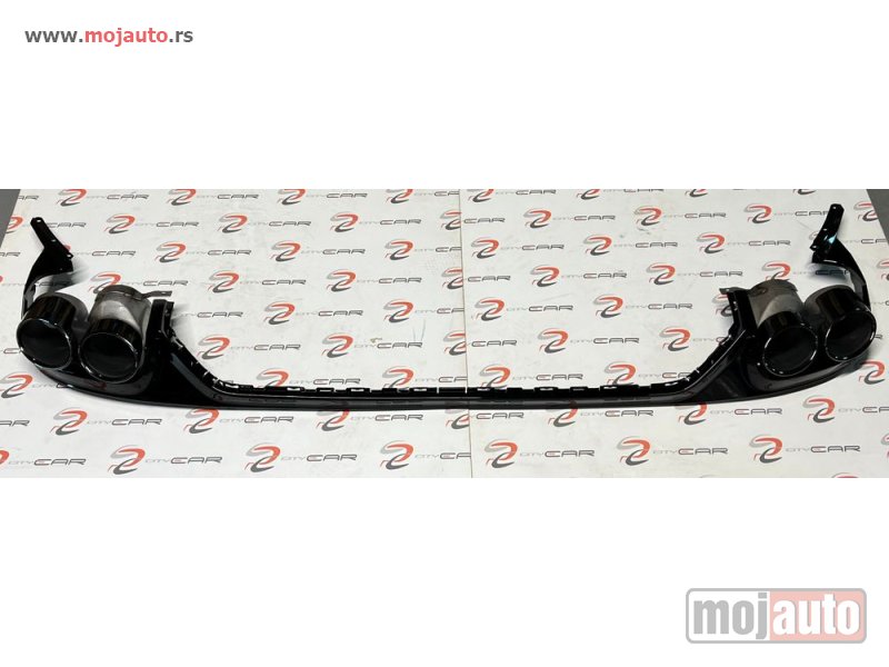 Glavna slika -  Difuzor SQ8 black za Audi Q8 - MojAuto