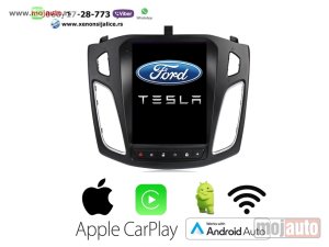 Glavna slika - FORD FOCUS NOVI TIP MULTIMEDIJA ANDROID NAVIGACIJA TOUCH SCREEN 10 INCA TESLA STYLE - MojAuto