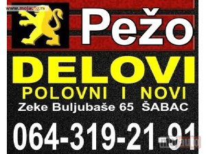 Glavna slika - Pezo DELOVI Peugeot - MojAuto