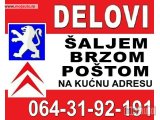 polovni delovi  Peugeot razni Delovi Pežo Citroen polovni i novi