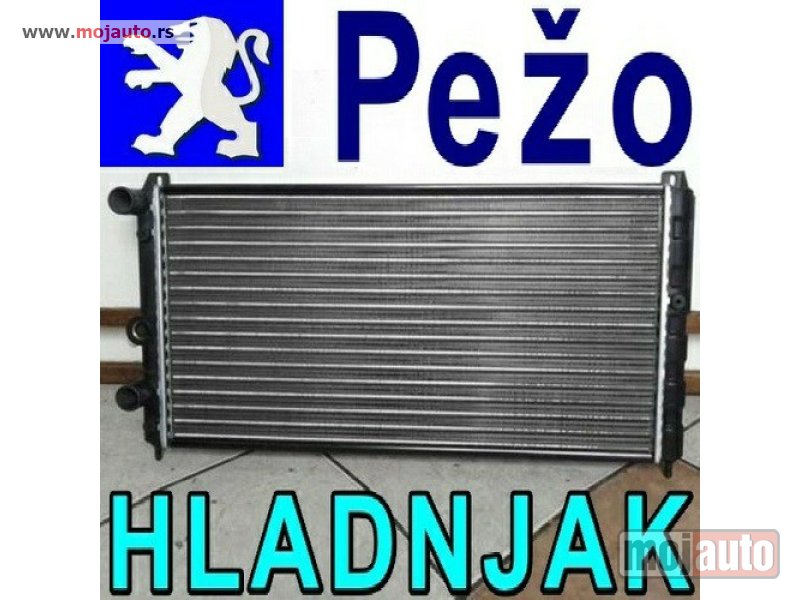 Glavna slika -  HLADNJAK 407 206 306 307 406 807 Pezo DELOVI Peugeot - MojAuto