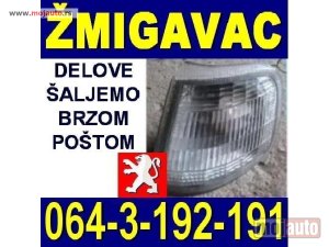 Glavna slika -  Žmigavac Pezo Peugeot 107 206 307 407 607 - MojAuto
