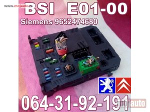 Glavna slika - BSI E01-00 Siemens 9652474680 Pežo Citroen Peugeot - MojAuto