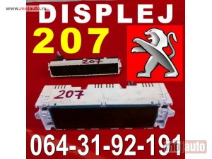 Glavna slika - DISPLEJ Pežo 207 Peugeot - MojAuto