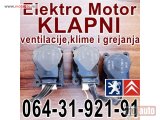 polovni delovi  MOTOR KLAPNE klime grejanja Pežo Citroen Peugeot
