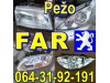 Slika 1 -  FAR Pežo 407 206 607 306 307 605 807 106 Peugeot - MojAuto