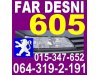 Slika 10 -  FAR Pežo 407 206 607 306 307 605 807 106 Peugeot - MojAuto