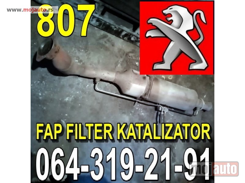 Glavna slika -  FAP FILTER KATALIZATOR Pežo 807 Peugeot Citroen C8 - MojAuto