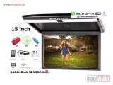 NOVI: delovi  Krovni monitor led usb sd 15 inca univerzalni multimedija