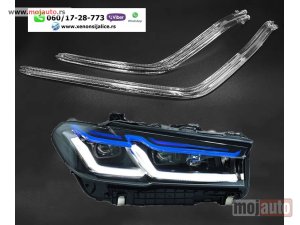 Glavna slika - Led dnevno svetlo fabricki model u faru led prstenovi bmw 5 g30 lci afs - MojAuto
