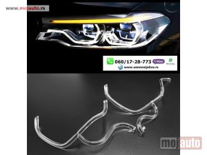 Glavna slika - Led dnevno svetlo fabricki model u faru led prstenovi bmw 5 g30 led - MojAuto