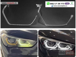 Glavna slika - Led dnevno svetlo fabricki model u faru led prstenovi bmw x1 f48 lci - MojAuto