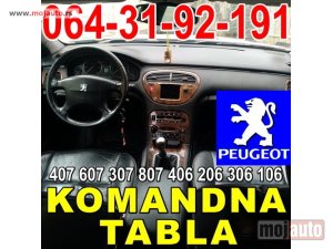 Glavna slika - Komandna Tabla Pežo 407 607 307 807 406 206 306 106 Peugeot - MojAuto