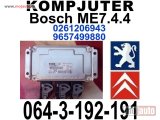 polovni delovi  KOMPJUTER 0261206943 Bosch ME7.4.4 Pežo Peugeot Citroen 9657499880