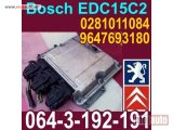 polovni delovi  KOMPJUTER 2,0 HDI 0281011084 Bosch EDC15C2 Pežo Peugeot Citroen 9647693180