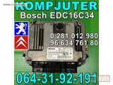 polovni delovi  KOMPJUTER Bosch EDC16C34 Pežo Citroen 0281012980 Peugeot 9663476180