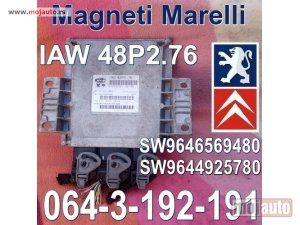 polovni delovi  KOMPJUTER Marelli IAW 48P2.76 Pežo 206 Peugeot SW9646569480 i SW9644925780