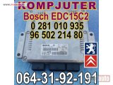 polovni delovi  KOMPJUTER Bosch EDC15C2 Pežo 0281010935 Peugeot 307 2.0 HDI Citroen, 9650221480