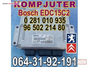 polovni delovi  KOMPJUTER Bosch EDC15C2 Pežo 0281010935 Peugeot 307 2.0 HDI Citroen, 9650221480