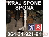 polovni delovi  KRAJ SPONE, SPONA, KUGLA Pežo Citroen Peugeot