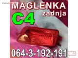 polovni delovi  MAGLENKA zadnja Citroen C4