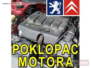 Glavna slika - Plastični POKLOPAC Motora Pežo Peugeot Citroen - MojAuto