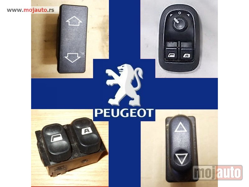 Glavna slika -  Prekidač Pežo 206 207 306 406 607 807 Peugeot - MojAuto