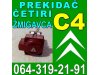 Slika 1 -  Prekidač SVA četiri ŽMIGAVCA Citroen C4 - MojAuto
