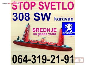 Glavna slika -  STOP SVETLO Pežo 308 SW karavan Peugeot - MojAuto