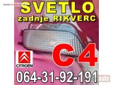 polovni delovi  RIKVERC SVETLO Citroen C4