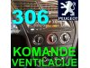 Slika 9 -  TABLA VENTILACIJE KLIME GREJANJA Pežo 407 607 206 306 307 405 406 807 106 Peugeot - MojAuto