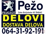 polovni delovi  VOLAN Pežo 407 607 307 406 106 306 309 405 Peugeot
