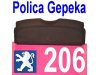 Slika 10 -  Zadnja POLICA GEPEKA Pežo 206 207 306 307 406 106 Peugeot - MojAuto