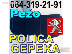 Glavna slika - Zadnja POLICA GEPEKA Pežo 206 207 306 307 406 106 Peugeot - MojAuto