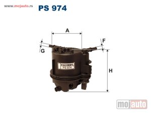 NOVI: delovi  Citroen C1, C2, C3 1.4HDI, Filter Nafte, NOVO