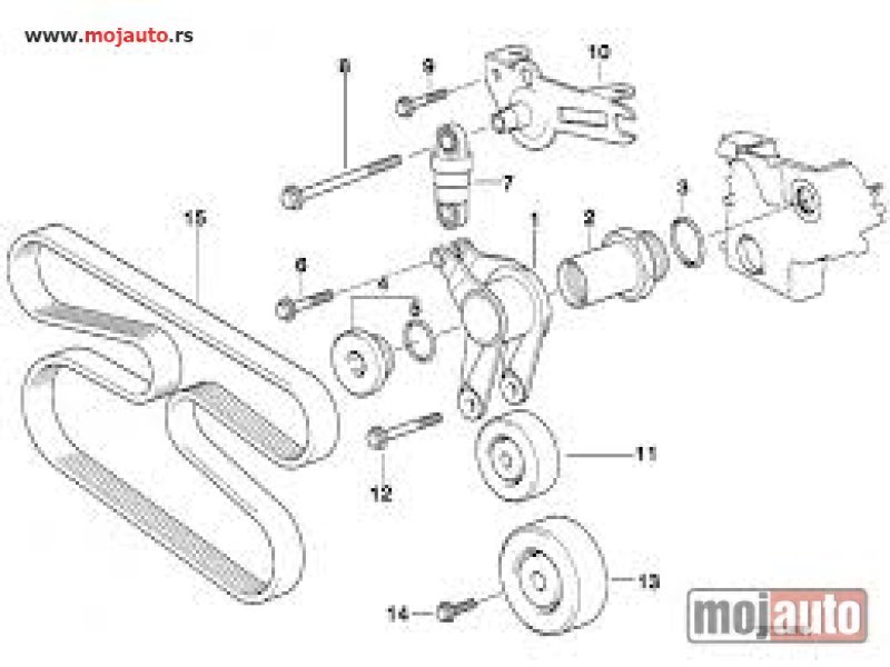 Glavna slika -  BMW Serija 5 E34/E39 Prugusivac Spanera PK Kaisa, NOVO - MojAuto