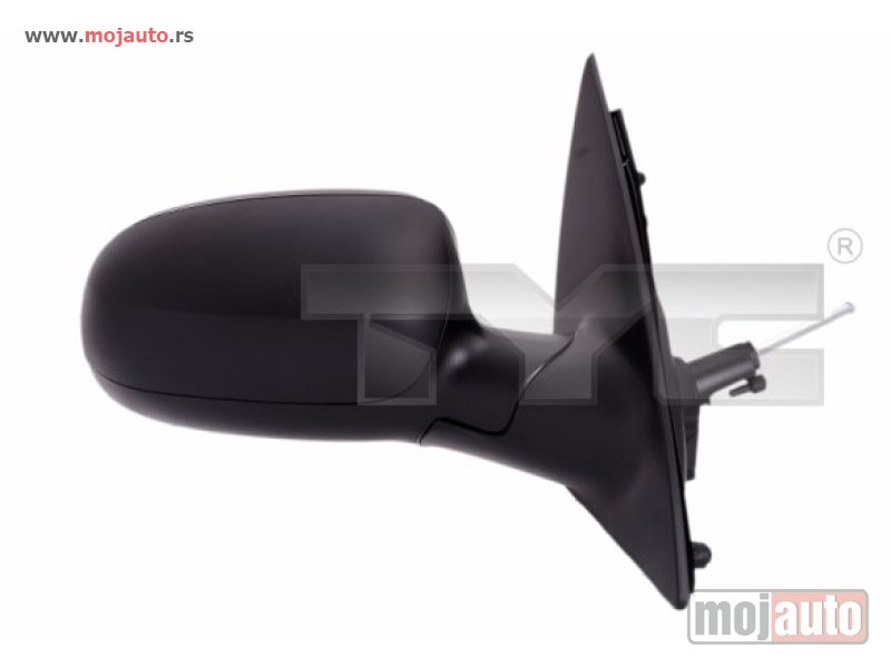 Glavna slika -  Opel Corsa C Retrovizor Desni Mehanicki Crni, NOVO - MojAuto