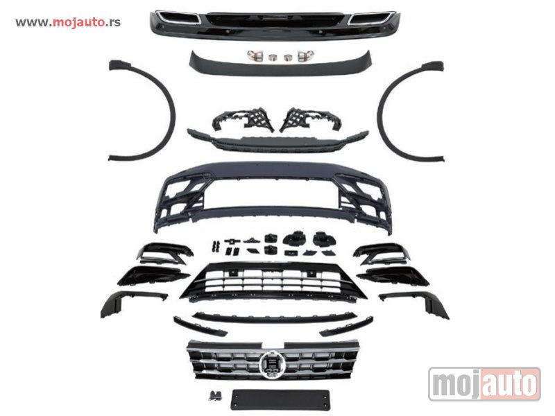 Glavna slika -  Body kit Golf 8 za Volkswagen R line - MojAuto