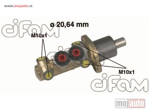 Glavna slika - Pezo 309 Glavni Kocioni Cilindar 90-93, NOVO - MojAuto