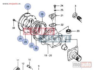 Glavna slika - Suzuki Samuraj Semerinzi Kucista Prednjeg Diferencijala SET, NOVO - MojAuto