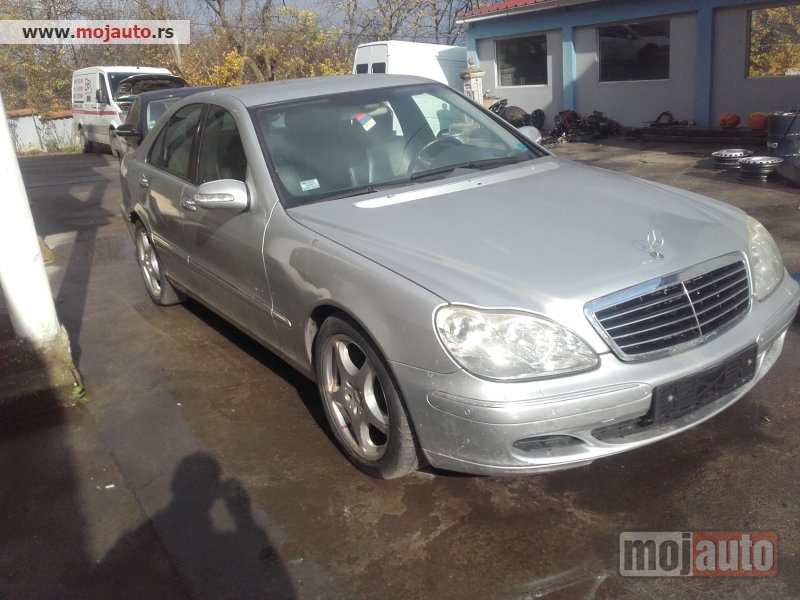 Glavna slika -  Hauba, branik, vezni limovi, farovi za Mercedes S 320, 350, 500 W220 - MojAuto