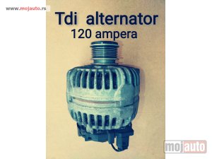 Glavna slika - Alternator 120 a golf, polo, buba, audi, seat - MojAuto