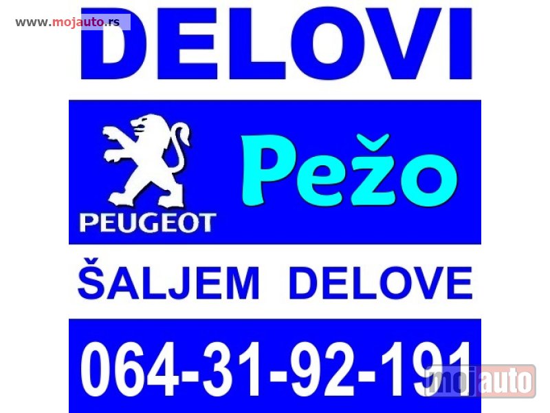 Glavna slika -  Pežo DELOVI - MojAuto