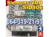 Slika 1 -  KOMPJUTER Siemens VDO SID 806 Pežo 5WS40285E-T Peugeot Citroen - MojAuto
