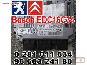 Glavna slika - KOMPJUTER Bosch EDC16C34 Pežo 307 1,6 hdi Peugeot 0 281 011 634 Citroen 96 603 241 80 - MojAuto
