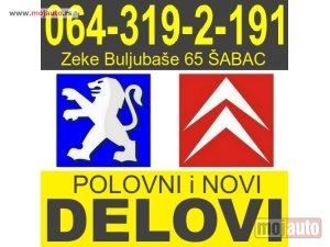 Glavna slika - Pežo ALNASER ALTERNATOR i razni DELOVI Peugeot Citroen - MojAuto