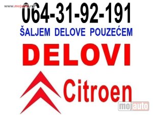 Glavna slika - DELOVI Citroen C1 C2 C3 C4 C5 C6 C8 Saxo Xsara Picasso Berlingo Jumpy Jumper - MojAuto
