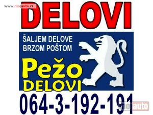 Glavna slika -  Peugeot 407 307 607 807 406 206 306 Partner Boxer 106 405 605 806 DELOVI - MojAuto